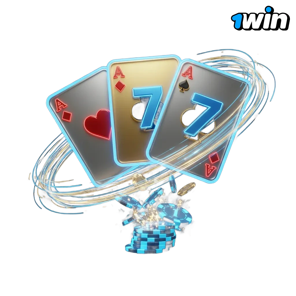 Mobile screen showing 1win Teen Patti game, 500% bonus offer, rupee balance, and Indian payment options icons