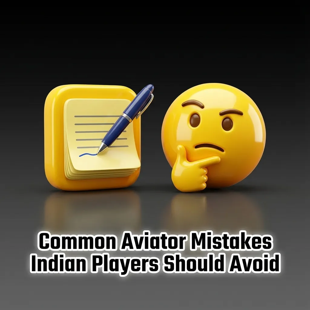 Illustrated list of common Aviator game mistakes Indian players make, like chasing losses and ignoring budgets