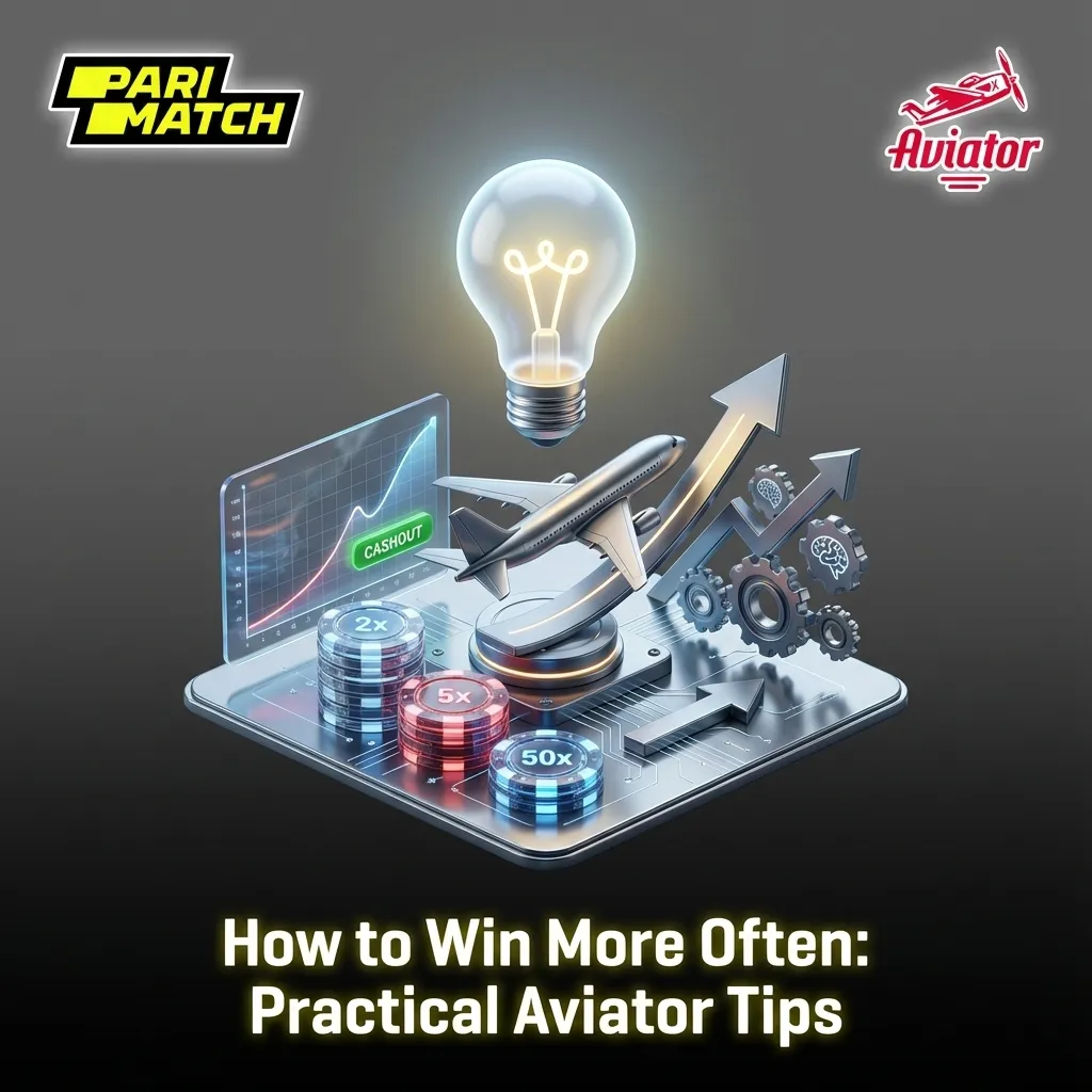 Illustration of Aviator game tips: small frequent bets, low auto-cashout, manual high-risk bets, and taking breaks