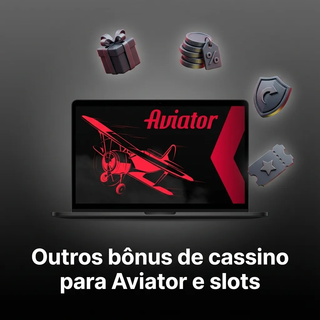Banner de cassino online destacando bônus de recarga semanal, cashback e torneios para Aviator e slots