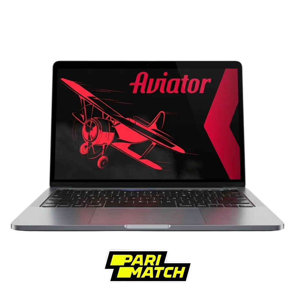 Parimatch Aviator game screen with rising multiplier, cash-out button, and rupee balance for Indian players