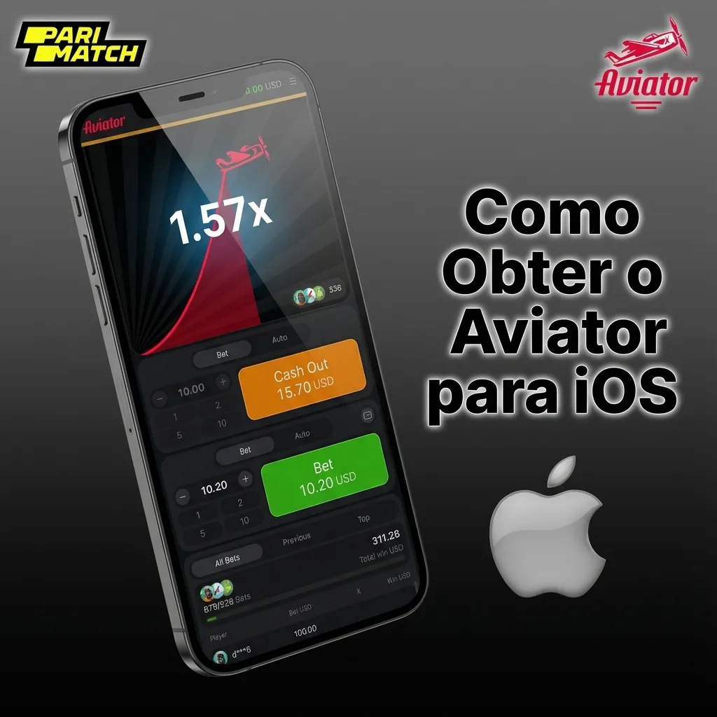 Guia passo a passo mostrando instalação do jogo Aviator no iOS usando web app através do Safari