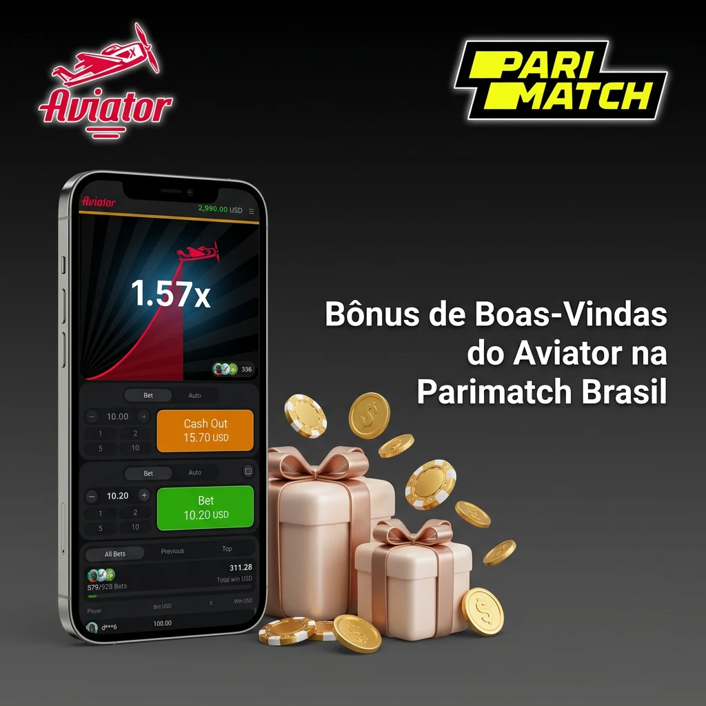 Parimatch Brasil bônus de boas-vindas: 100% até R$1.320 e 100 rodadas grátis para jogar Aviator