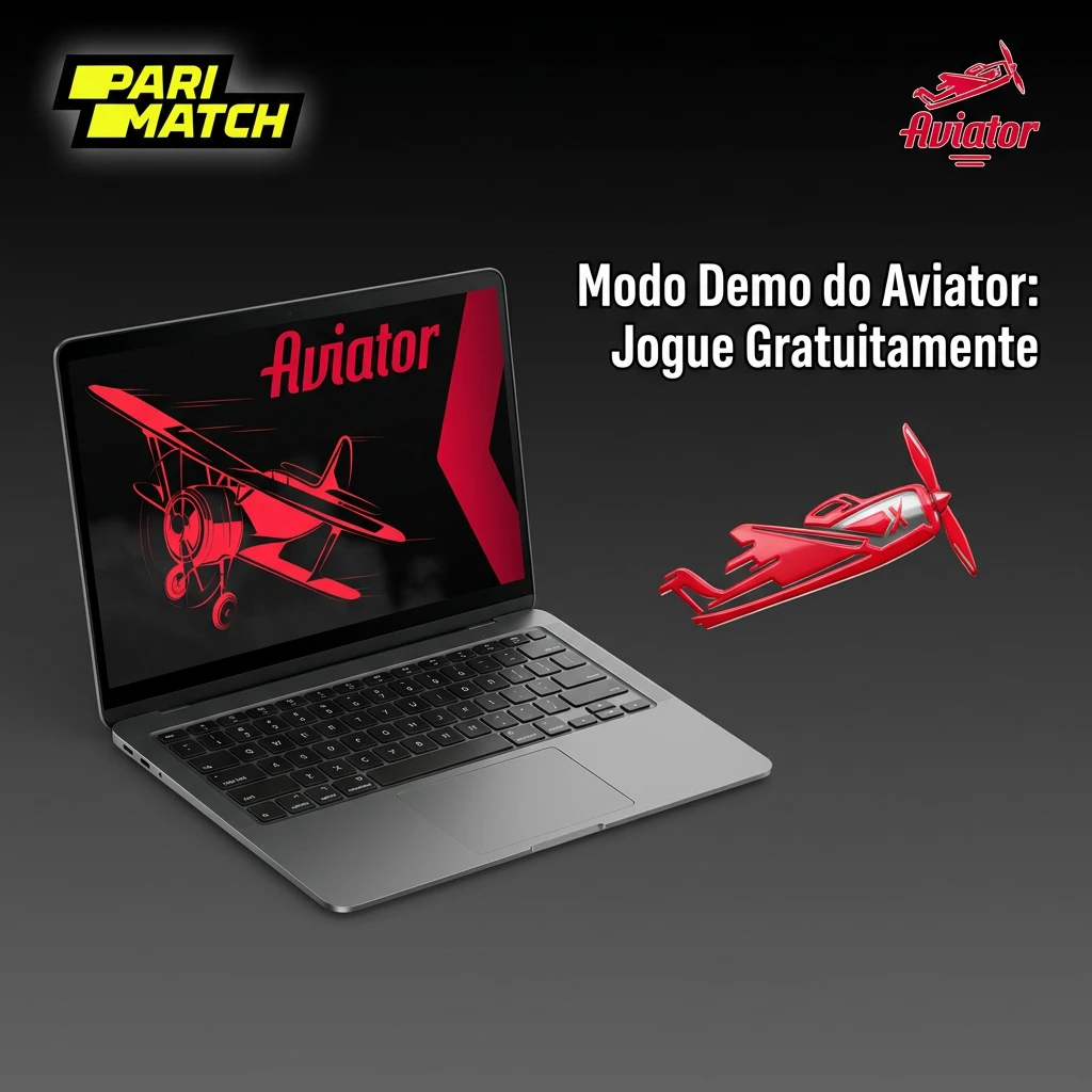 Aviator demo mode interface on Parimatch showing free gameplay with multipliers and cash-out mechanics.