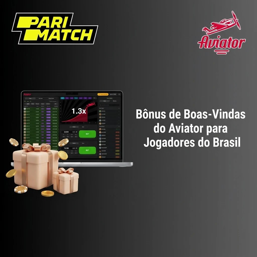Bônus de boas-vindas Parimatch: 100% até R$1320 + 100 rodadas grátis para jogar Aviator no Brasil