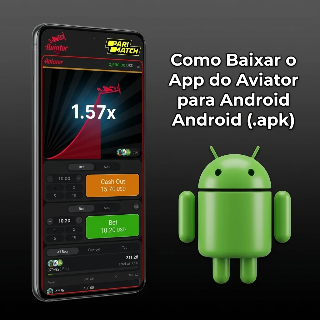 Passos para baixar e instalar o app Aviator Parimatch no Android via arquivo APK